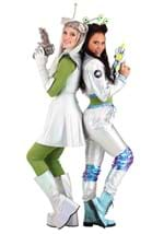 Women's Cosmonaut Alien Costume Alt 2