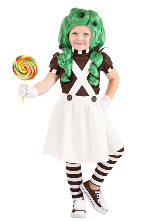 Toddler Girls Chocolate Factory Worker Costume