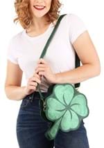 St Patricks Day Green 4 Leaf Clover Purse Alt 3