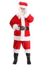 Adult Deluxe Red Santa Claus Costume Alt 5