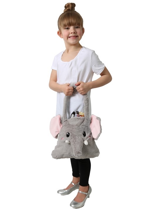 Moving Elephant Ears Plush Trick or Treat Bag