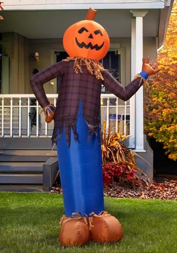 96"H Electric Inflatable Halloween Scarecrow