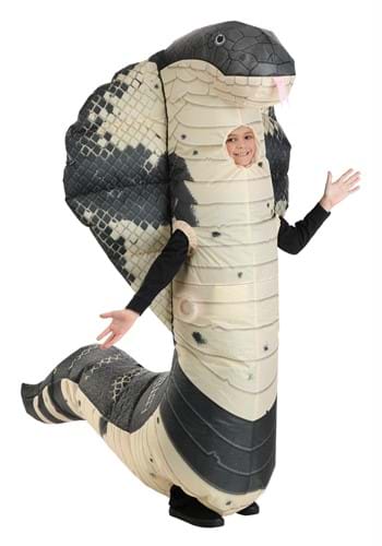 Hooded Snake Inflatable Kids Costume