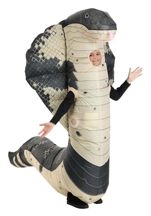 Hooded Snake Inflatable Kids Costume