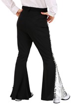 Kid's Silver Sequin Disco Pants Alt 1