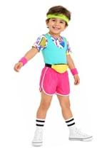 Toddler Work It Out 80s Costume New Main