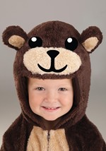 Toddler Brown Bear Jumpsuit Costume Alt 1