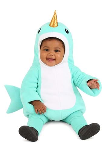 Blue Baby Narwhal Costume New Main