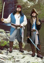 Plus Adult Captain Jack Sparrow Costume Alt 8