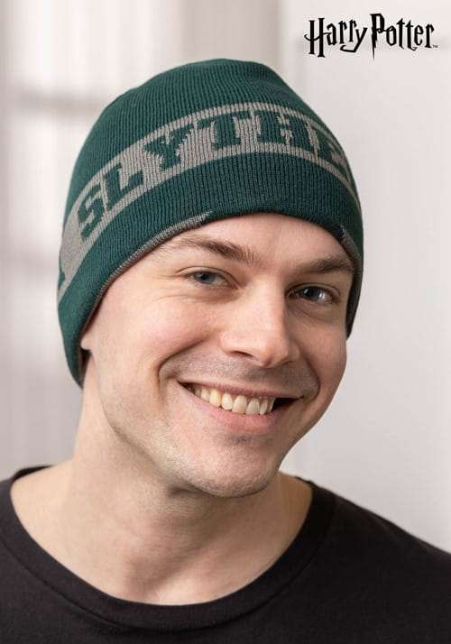 Slytherin Reversible Knit Beanie