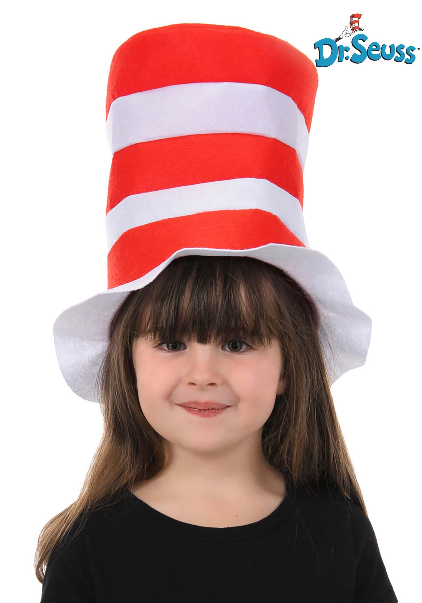 Kids The Cat in the Hat Felt Stovepipe Costume Accessory