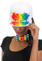 Bricky Blocks White Snapback Hat