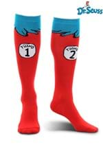 Thing 1 & 2 Costume Kids' Socks Alt 4