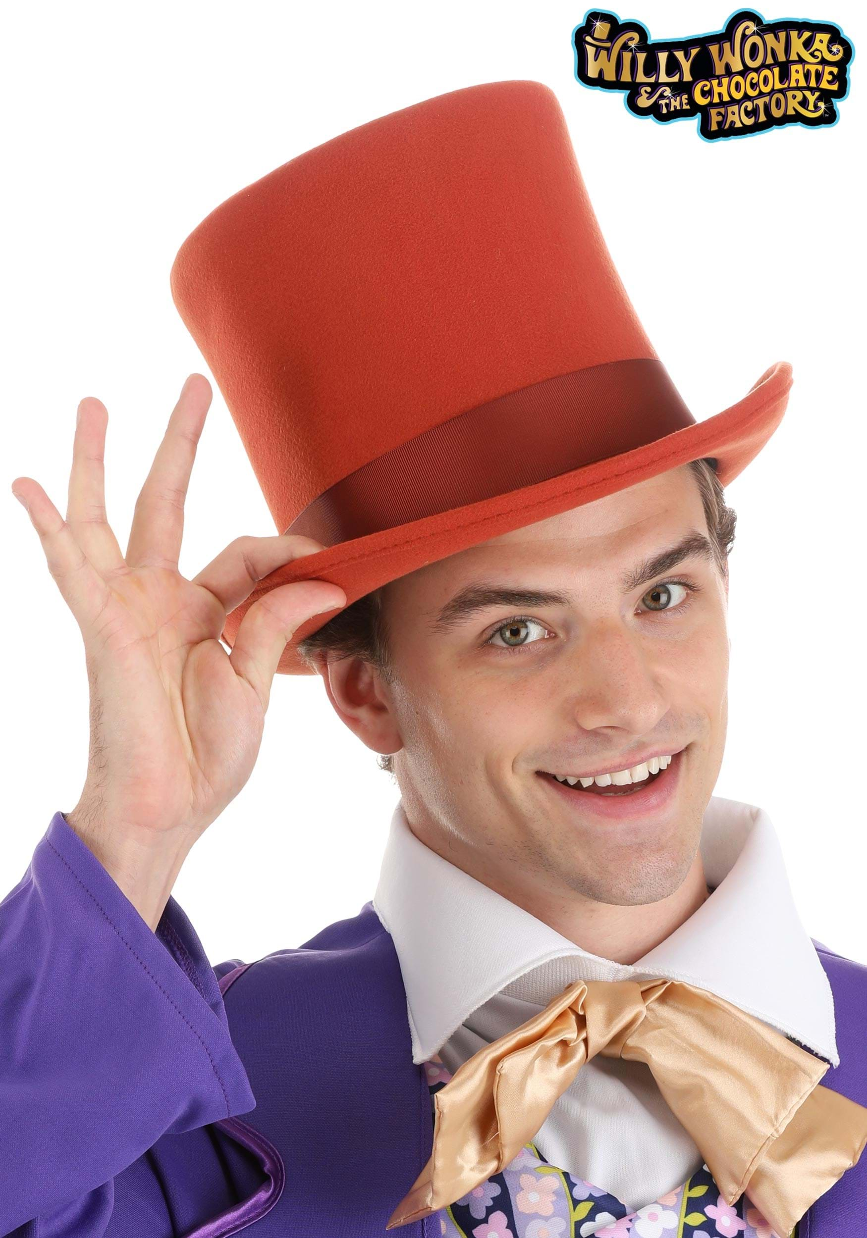 Authentic Willy Wonka Hat for Men