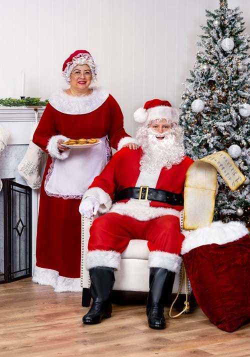 Men's Plus Size Holiday Santa Claus Costume | Christmas Costumes