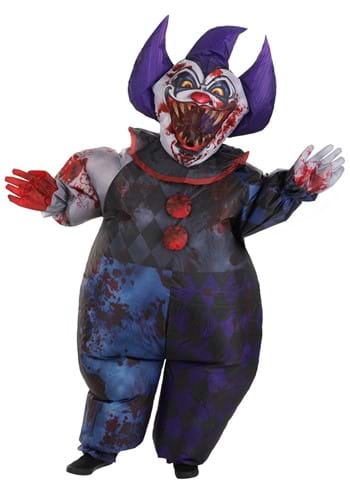 Adult Inflatable Scary Clown Costume