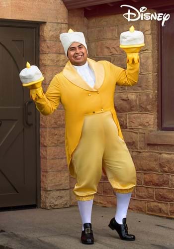 Plus Size Beauty and the Beast Lumiere Costume-2