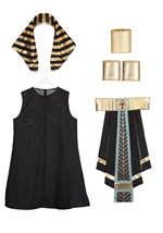 Kid's Dark Pharaoh Costume Alt 9