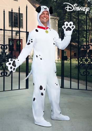 Adult 101 Dalmatians Pongo Costume Onesie-2