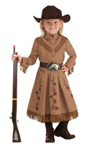 Toddler Annie Oakley Cowgirl Costume Alt 5