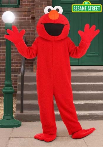 Elmo Mascot Costume for Adults