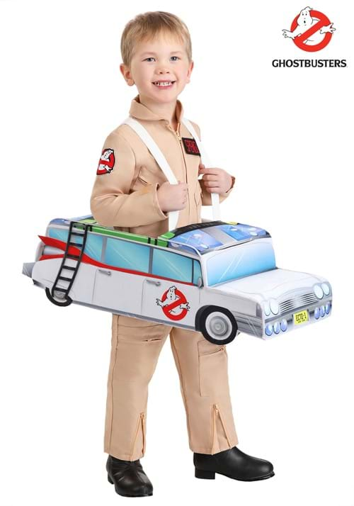 Toddler Ecto-1 Ghostbusters Ride In Costume