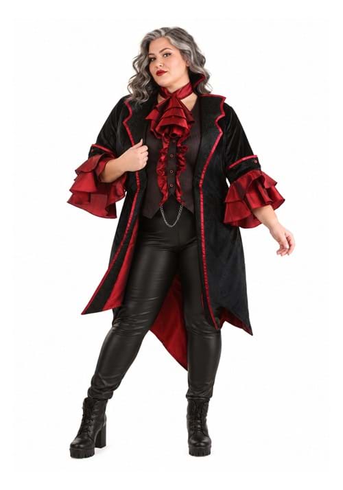 Plus Size Exquisite Vampire Costume for Women New Main