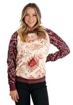 Adult Harry Potter Marauder's Map Sweatshirt Alt 7