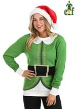 Adult Buddy the Elf Ugly Christmas Sweater Alt 4