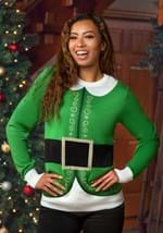 Adult Buddy the Elf Ugly Christmas Sweater Alt 1