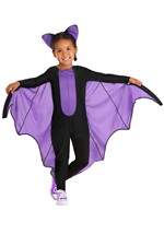 Toddler Twilight Bat Costume Alt 4