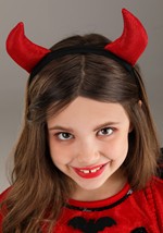 Girl's Sparkling Devil Dress Costume Alt 4