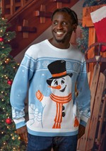 Friendly Snowman Ugly Christmas Sweater Alt 7