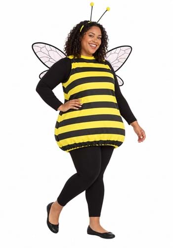 Plus Size Buzzin' Bumble Bee Costume for Adults upd