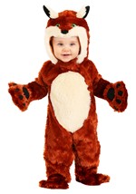 Infant Plush Fox Costume Alt 1