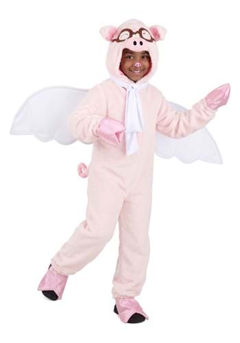 Kids Flying Pig Costume New Main
