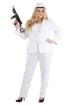 Plus Size Women's White Suit Alt 3