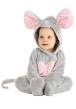 Infant Polka Dot Mouse Costume Alt 3