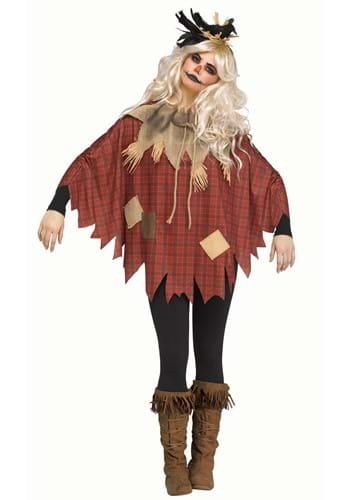 Women's Plus Size Scarecrow Poncho upd