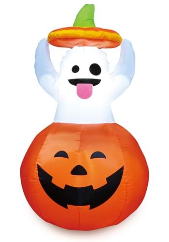 Inflatable 5ft Ghost in Pumpkin