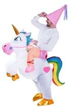 Inflatable Adult Unicorn Ride-On Costume Alt 1