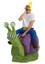 Inflatable Adult Grumpy Snail Ride-On Costume