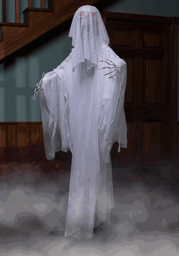 Animated Lifesize Standing Ghost