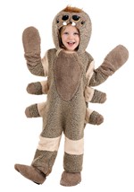 Toddler Brown Spider Costume Alt 5