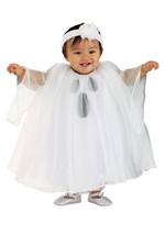 Infant Ghost Dress Costume Alt 1