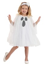 Toddler Ghost Dress Costume Alt 4