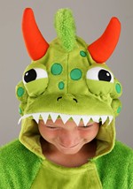 Kid's Spotted Green Monster Costume Alt 2