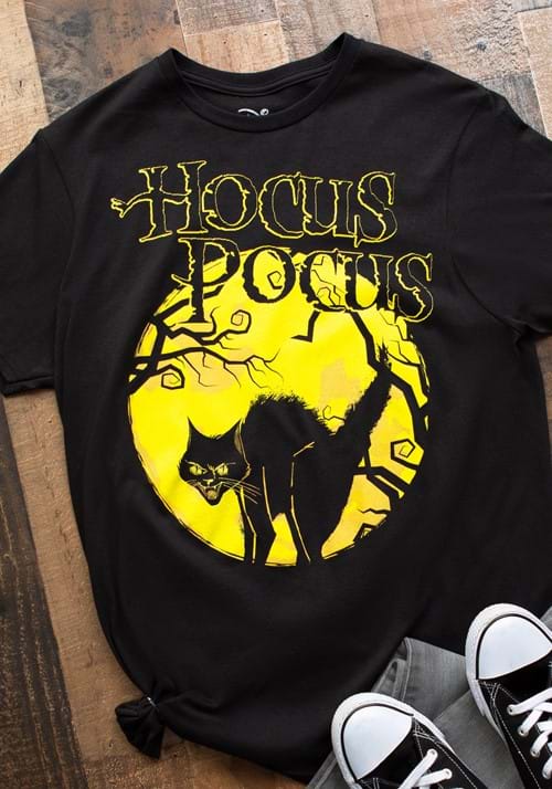 Adult Hocus Pocus Cat Shirt