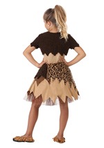 Kid's Cavegirl Dress Costume Alt 3