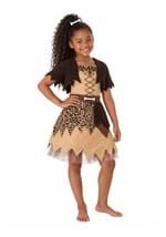 Kids Cavegirl Costume Dress New Main